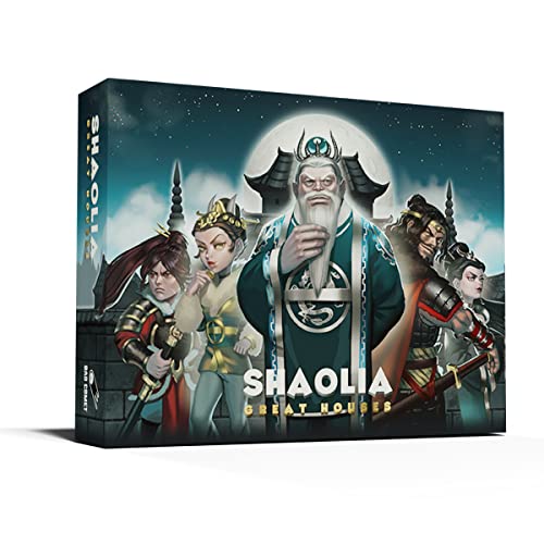 Shaolia:Great Houses I Best New Board Game I Strategy Brettspiel für Erwachsene, Jugendliche und Familie