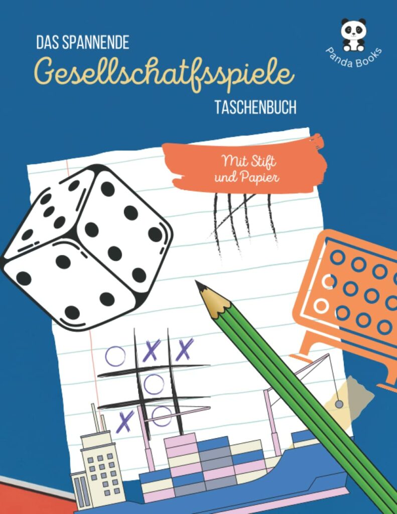 Das spannende Gesellschaftsspiele Taschenbuch für die ganze Familie