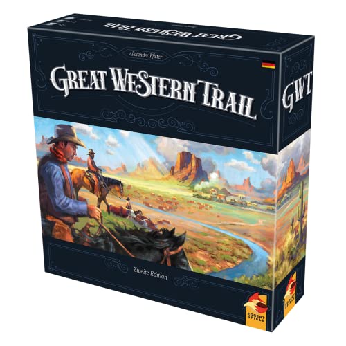 Eggertspiele | Great Western Trail 2. Edition | Kennerspiel | Strategiespiel | 1-4 Spieler | Ab 12+ Jahren | 90+ Minuten | Deutsch