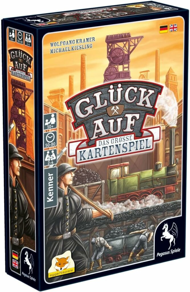 Pegasus Spiele 18232G - Glück Auf, Das große Kartenspiel