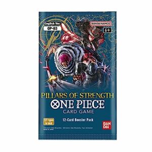 One Piece - Pillars of Strenght - Booster Pack OP03 - Englisch - OVP (Originalverpackt) + Heartforcards® Versandschutz (1 Booster)