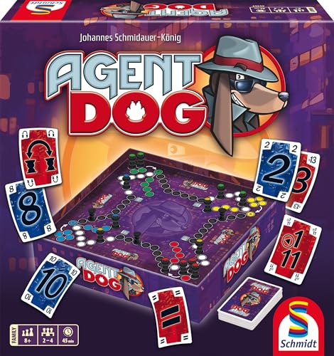 Schmidt Spiele 49454 Agent Dog, Familienspiel, Mehrfarbig