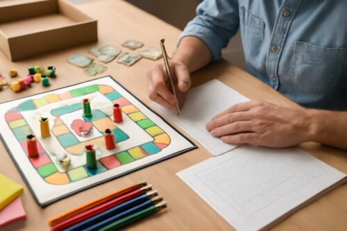 Passendes Artikelbild zum Thema Brettspiel gestalten
