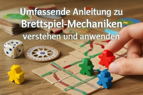 Umfassende Anleitung zu Brettspiel-Mechaniken verstehen und anwenden 4 Brettspiel Mechaniken erklärt – passendes Artikelbild