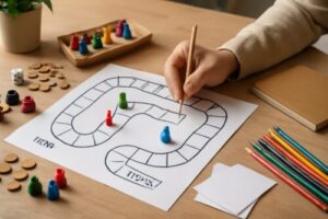 Passendes Artikelbild zum Thema Brettspiel selbst gestalten