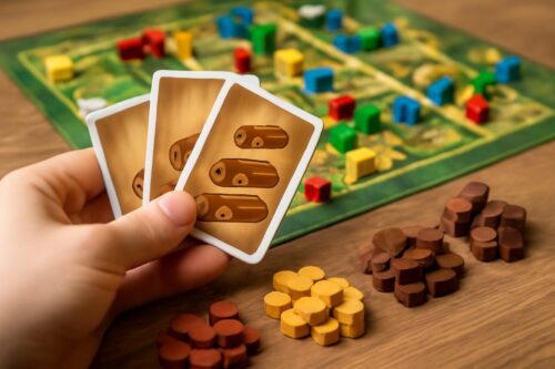 Ressourcenmanagement Brettspiel – passendes Artikelbild