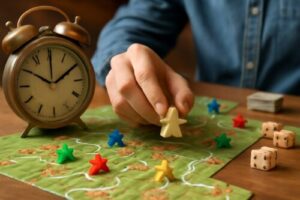 Zeitmanagement Brettspiel – passendes Artikelbild