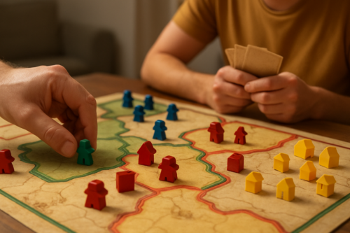 Area Control und Einflussnahme: Spielmechanik erklärt mit Praxisbeispielen – passende Illustration