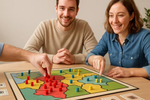Area Control und Einflussnahme: Spielmechanik erklärt mit Praxisbeispielen – passende Illustration
