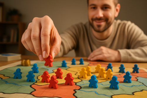 Area Control und Einflussnahme: Spielmechanik erklärt mit Praxisbeispielen – passende Illustration