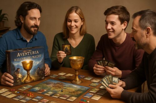 Aventuria Kelche der Macht – Illustration zu Helden und Abenteuer