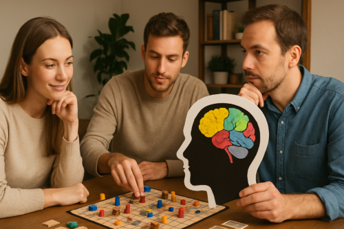 Spielpsychologie und Menschenkenntnis: So setzt du Taktiken bei Brettspielen richtig ein – passende Illustration