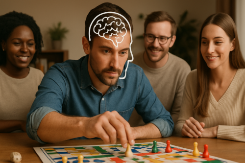 Spielpsychologie und Menschenkenntnis: So setzt du Taktiken bei Brettspielen richtig ein – passende Illustration