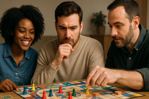 Spielpsychologie und Menschenkenntnis: So setzt du Taktiken bei Brettspielen richtig ein – passende Illustration